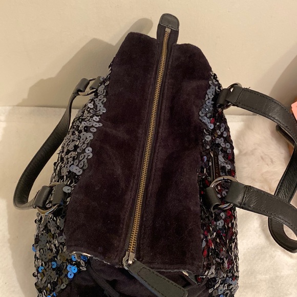 Vintage Y2K Juicy Couture  Juicy Velour & leather sequins Bag - Picture 9 of 16